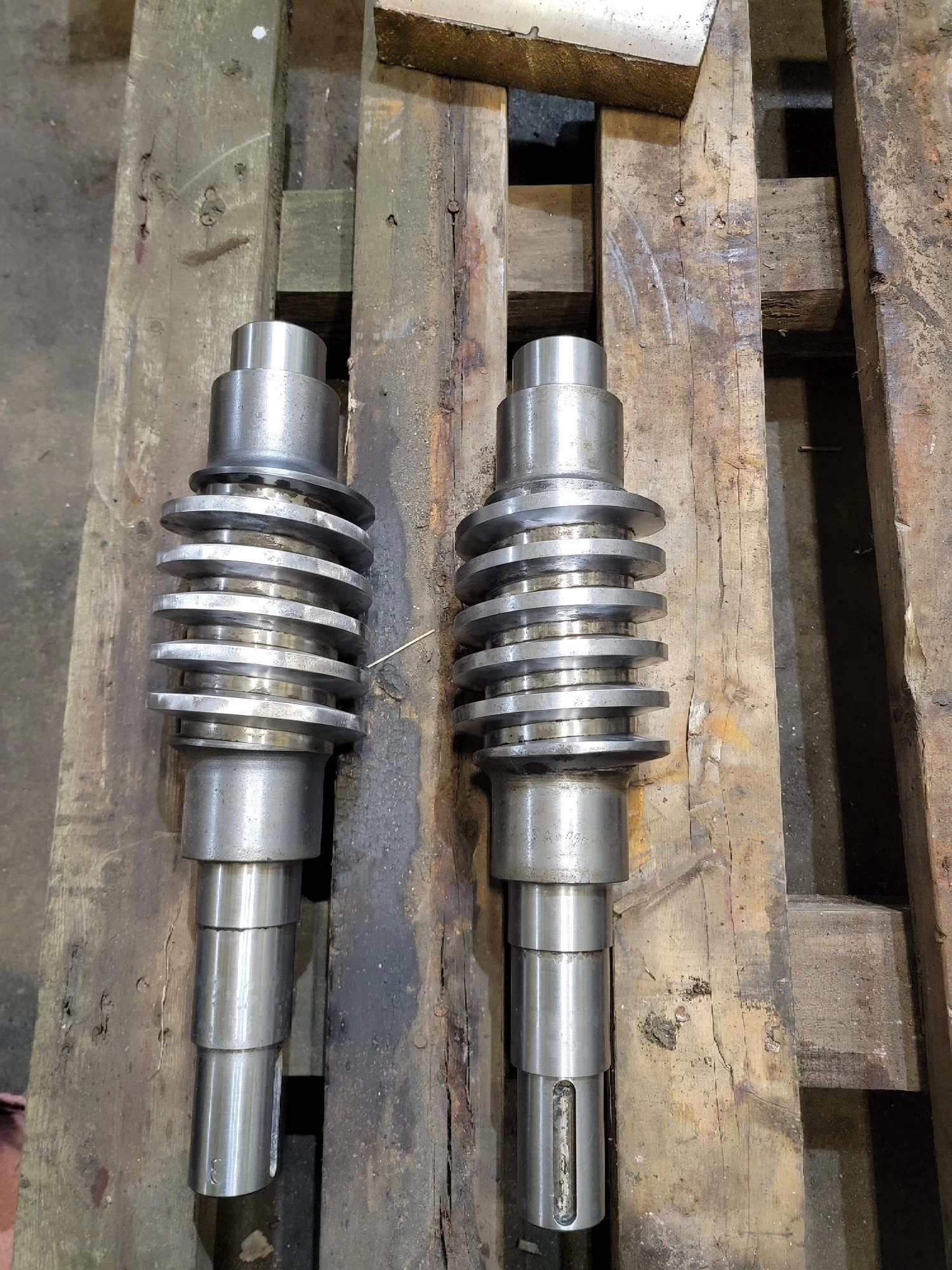Polished Worm Shaft